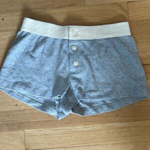 grey brandy sleep shorts
